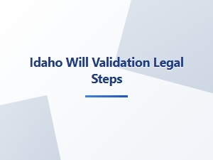 Idaho Will Validation Legal Requirements